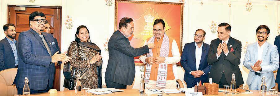 CM calls on Non-Resident Rajasthanis to partner in their state's development