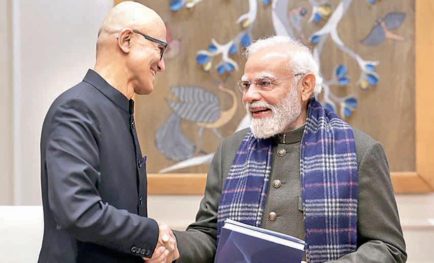 Microsoft commits ₹1.5 lakh cr in its largest Asia investment for India's ambitious 'AI First' future