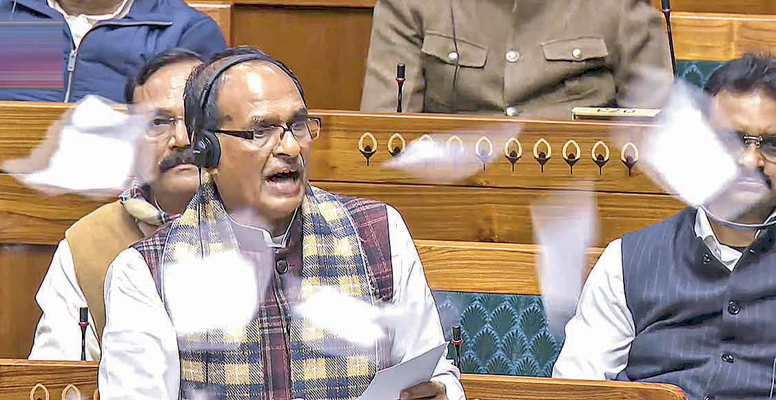 LS passes VB-G Ram G Bill amid ruckus, Opposition tears copies