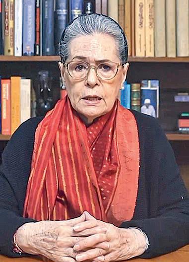 I've fought for poor earlier and will fight again: Sonia slams VB-G RAM G Bill