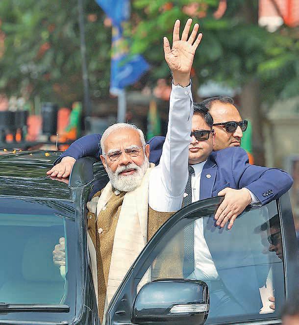 PRIME MINISTER ‘GUNS’ HIS SOUTH ENGINE