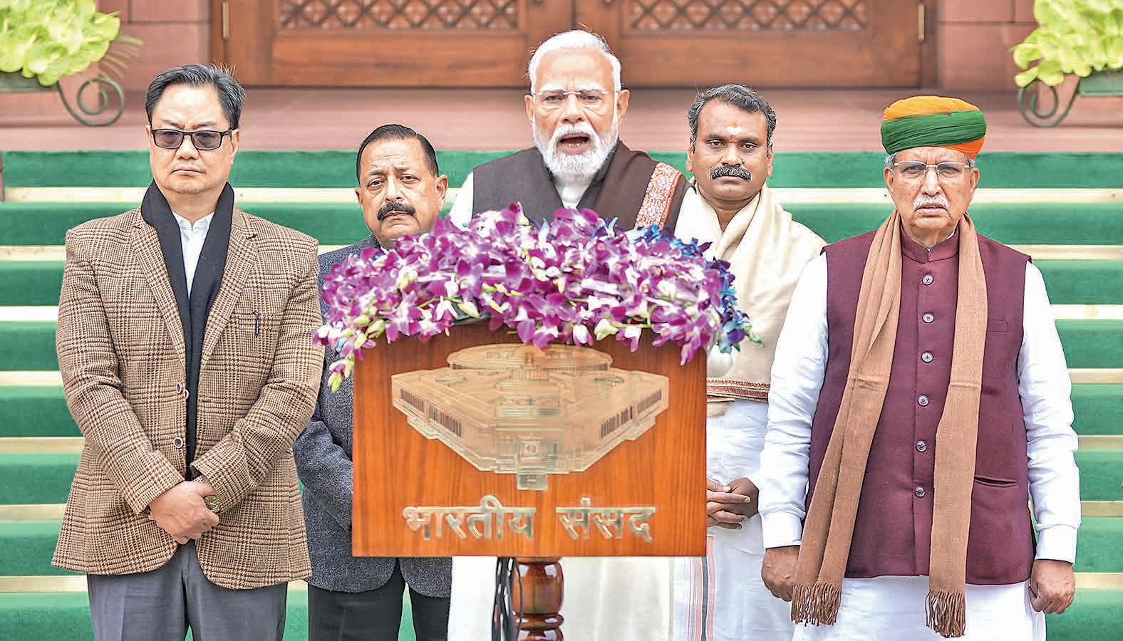 INDIA EMERGING AS RAY OF HOPE FOR WORLD: PM MODI