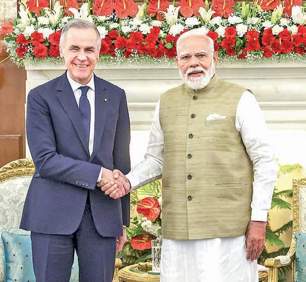 Carney's India visit has built strong foundation for renewed ties: Modi