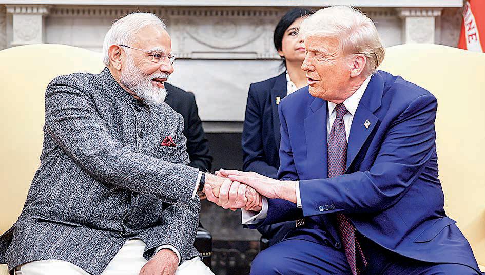 TRUMP TOLD MODI, WE ALL LOVE YOU: SERGIO