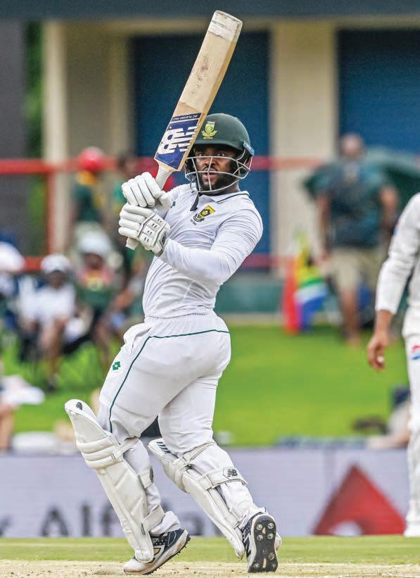 Bavuma has his sights on Test finale at Lord’s despite injury