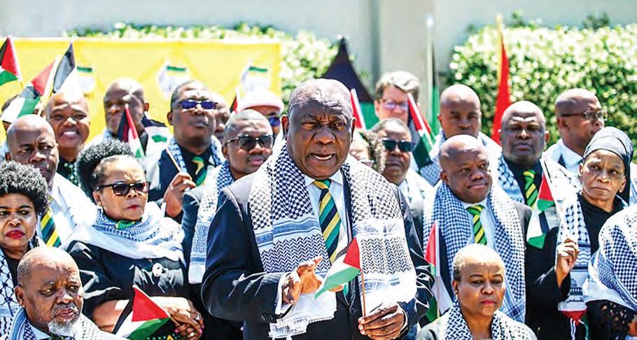 SA's role as an international moral activist is precarious and selective