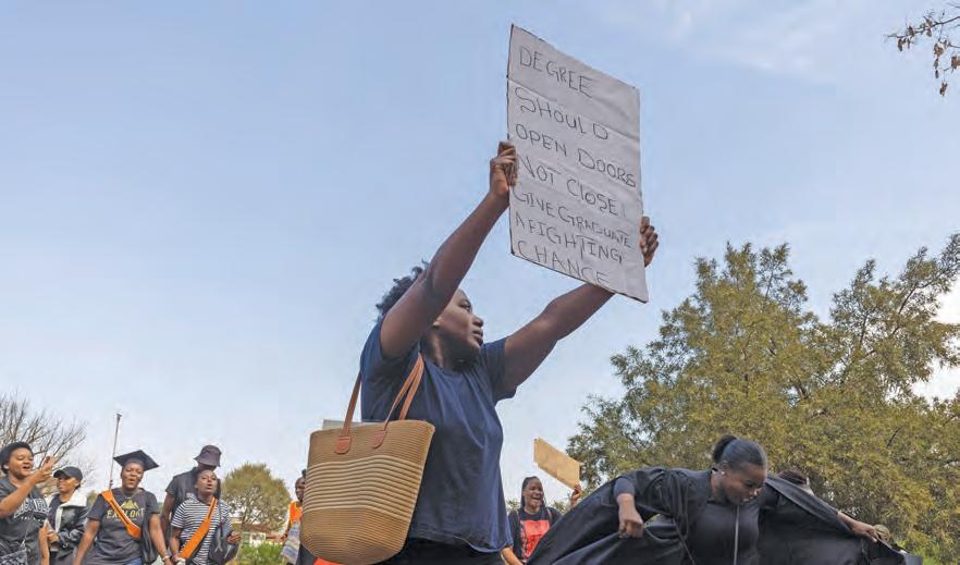 SA youth, educated, unemployed, hungry and losing hope