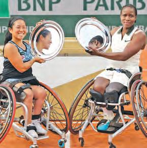 'KG' Montjane's incredible wheelchair tennis success