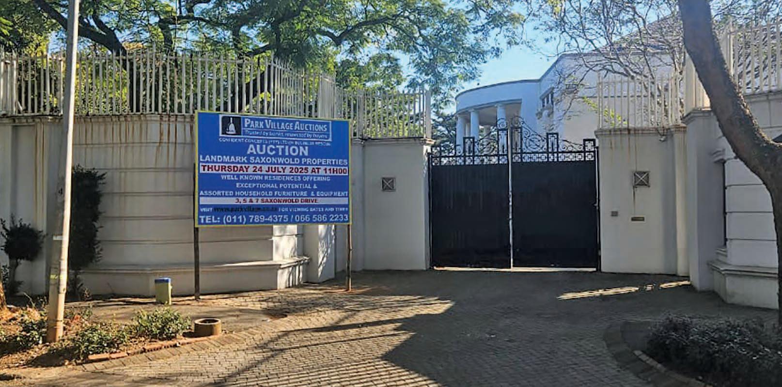 Gupta compound auction met with mixed reactions from neighbours
