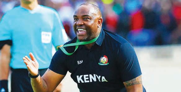 Benni and compatriots made a statement at Chan with Kenya