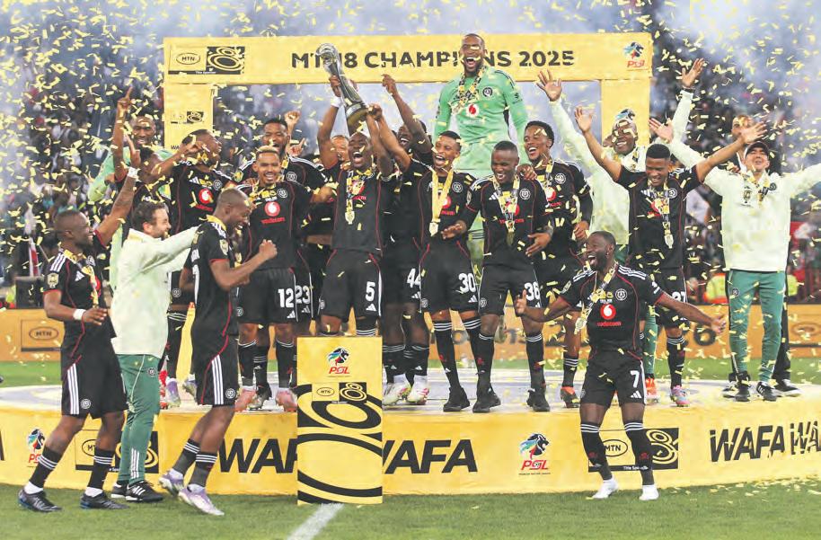 Mbombela hosts a cup final for the books, as Bucs clinch fourth MTN8 title