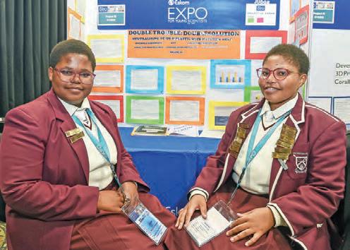 Banana peel brilliance lands twin sisters full Eskom bursaries