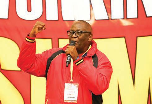 Saftu's Vavi demands criminal action against Mafoko security