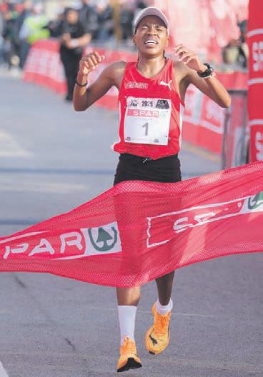Karabo Mailula, pure dynamite in middle-distance road running