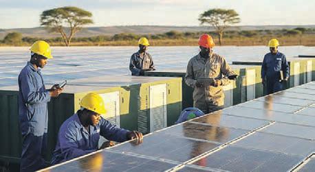 Largest off-grid solar project in Africa