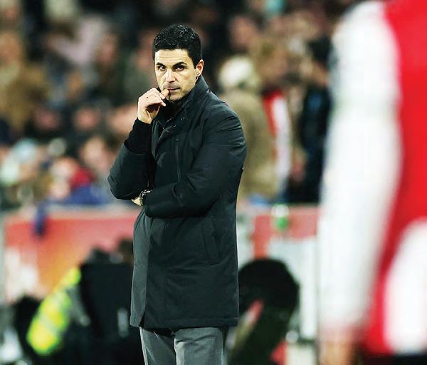 Log leaders Arsenal look nervous and vulnerable