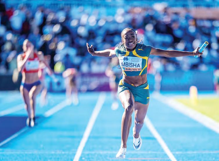 Botswana hosted a World Athletics Relays event for the history books