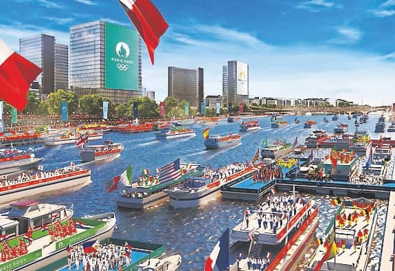 Paris to float athletes down the Seine in 2024 in biggest Olympic launch event ever 