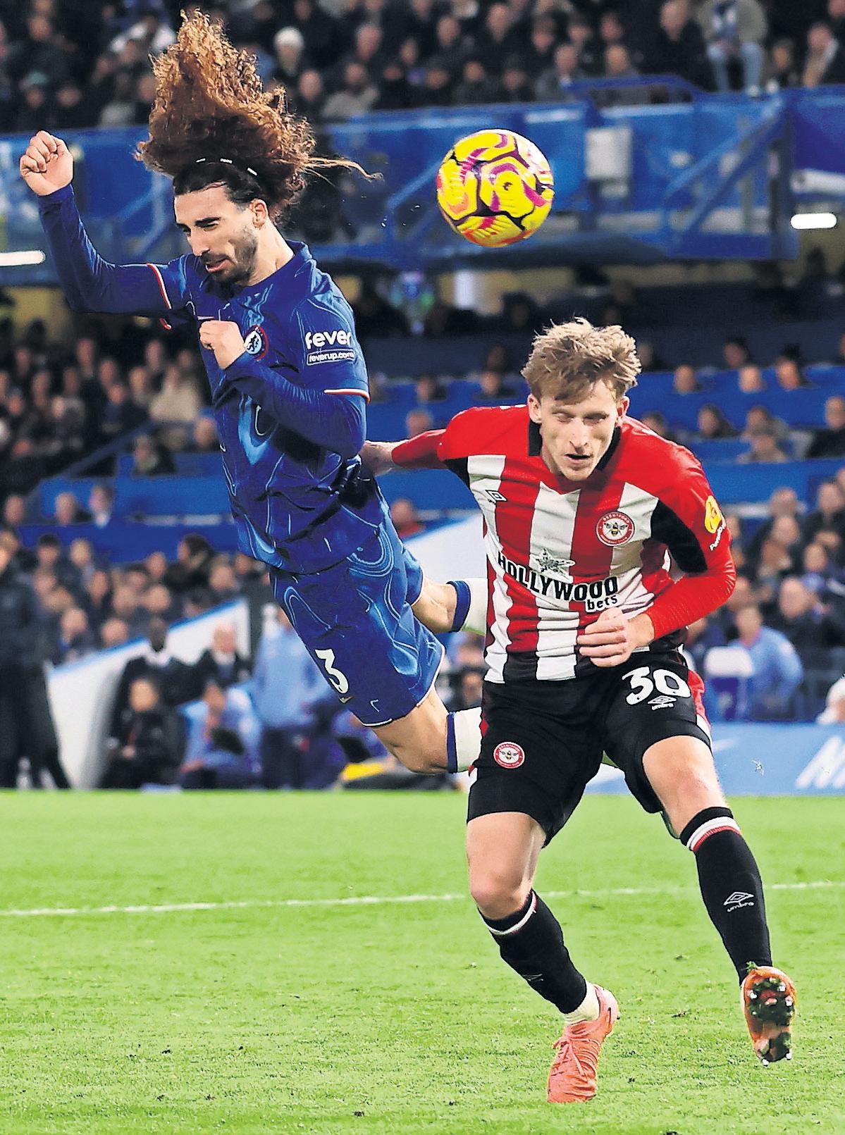 Cucurella red mars win but Jackson keeps Chelsea flying