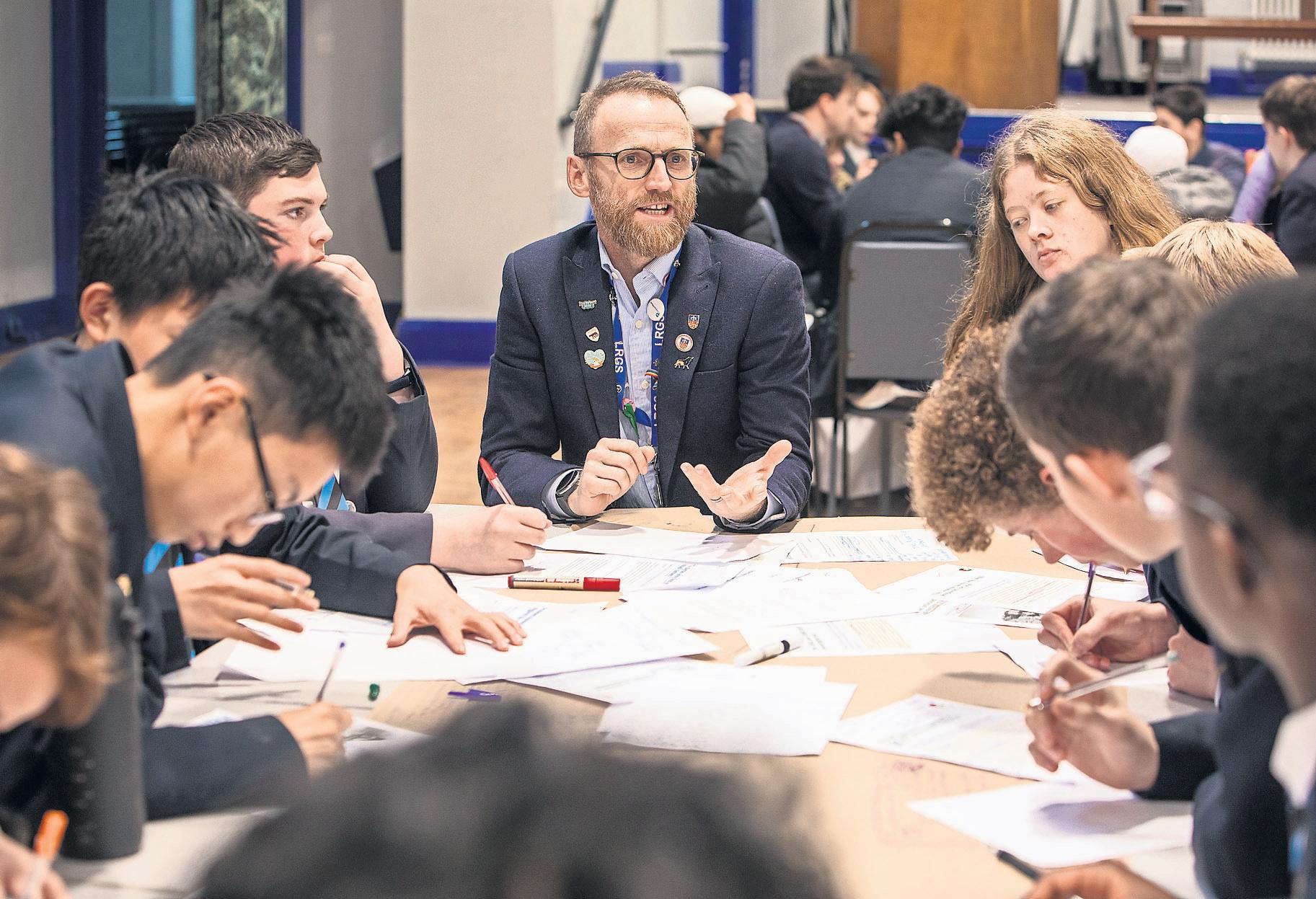 Past updated Teachers encouraged to enter into conflict