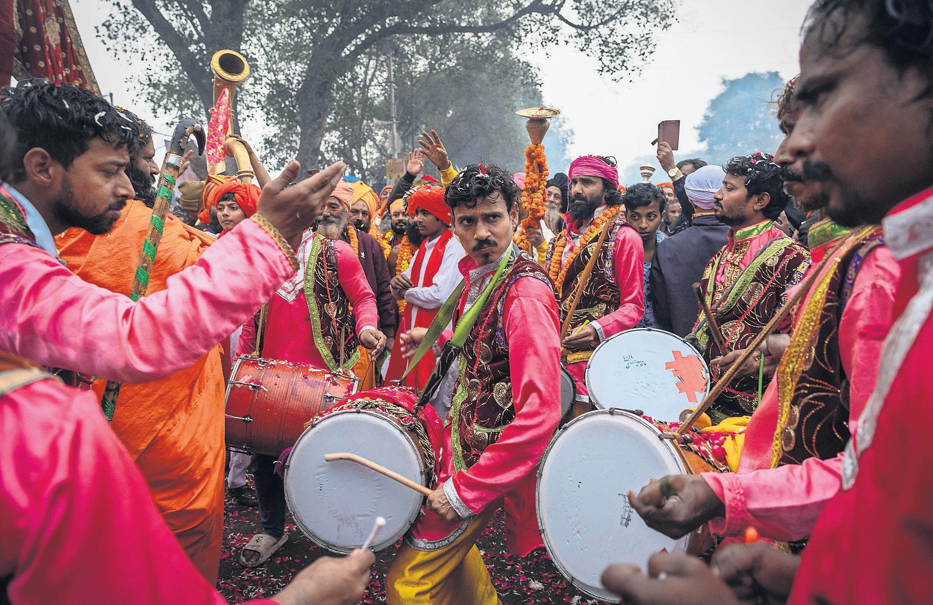 Millions gather for India's first Maha Kumbh Mela in 144 years