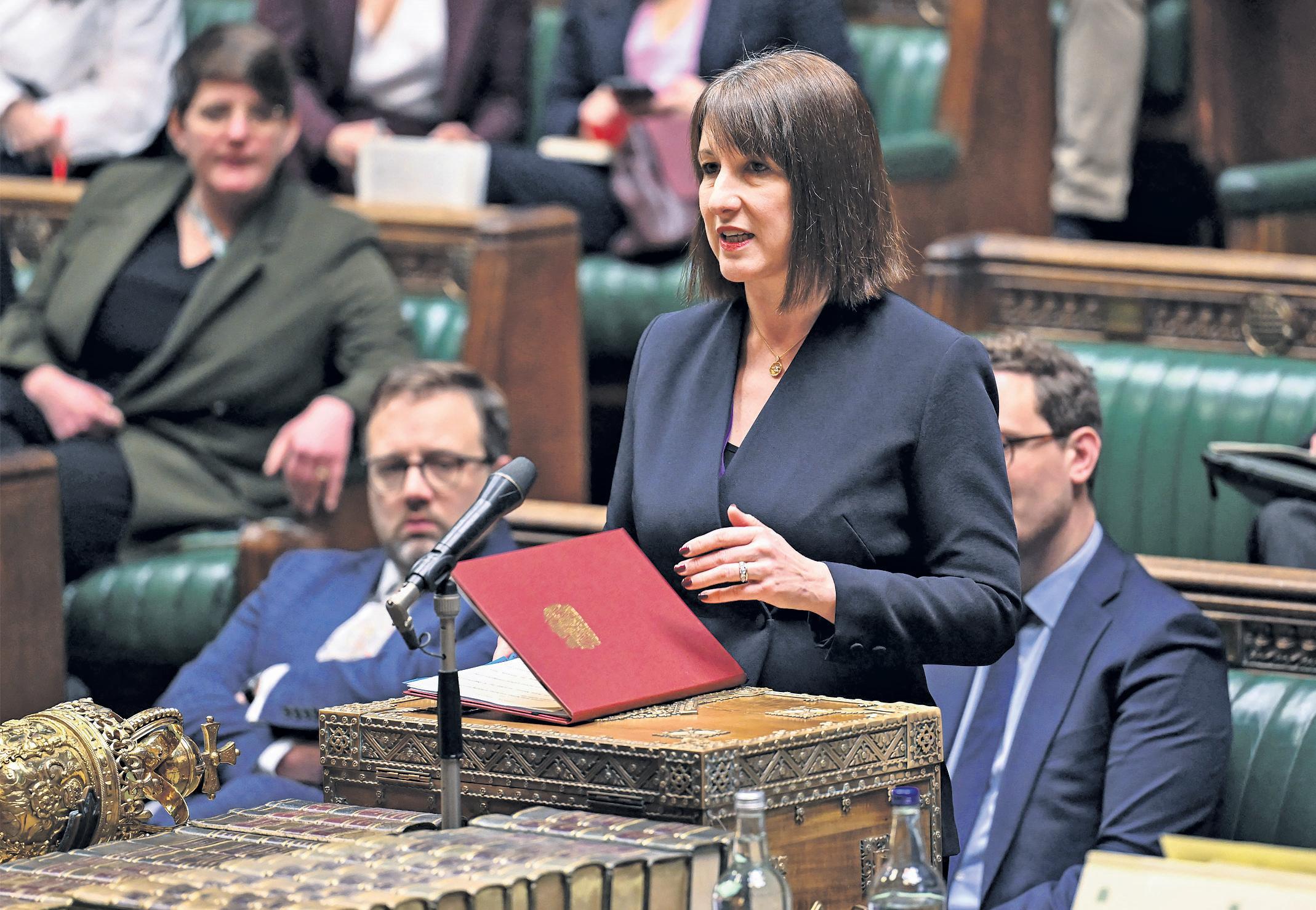 Reeves says market volatility global and tells Conservatives to 'get real'