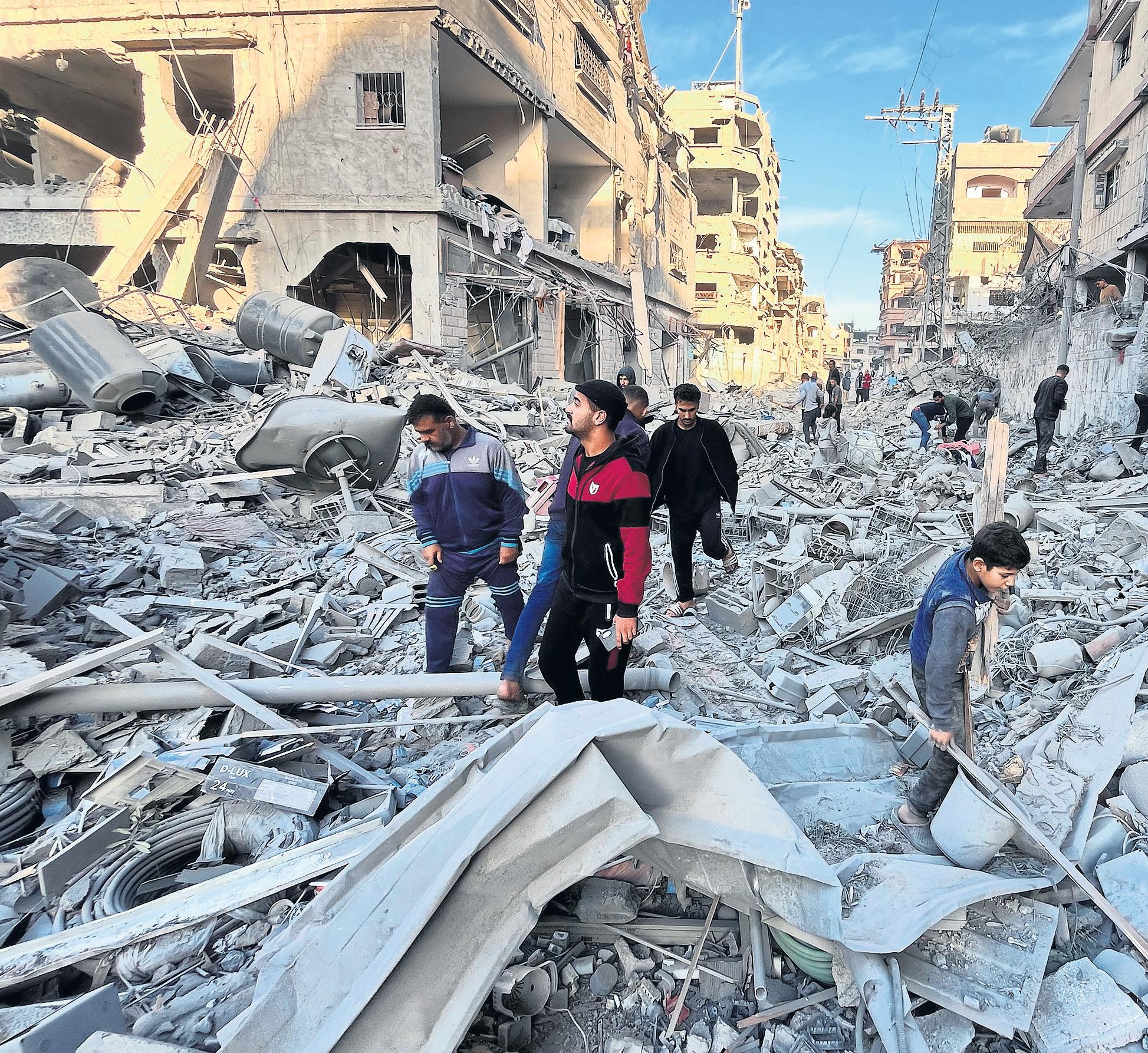 Devastation Israel exacted a terrible price for 7 October attack