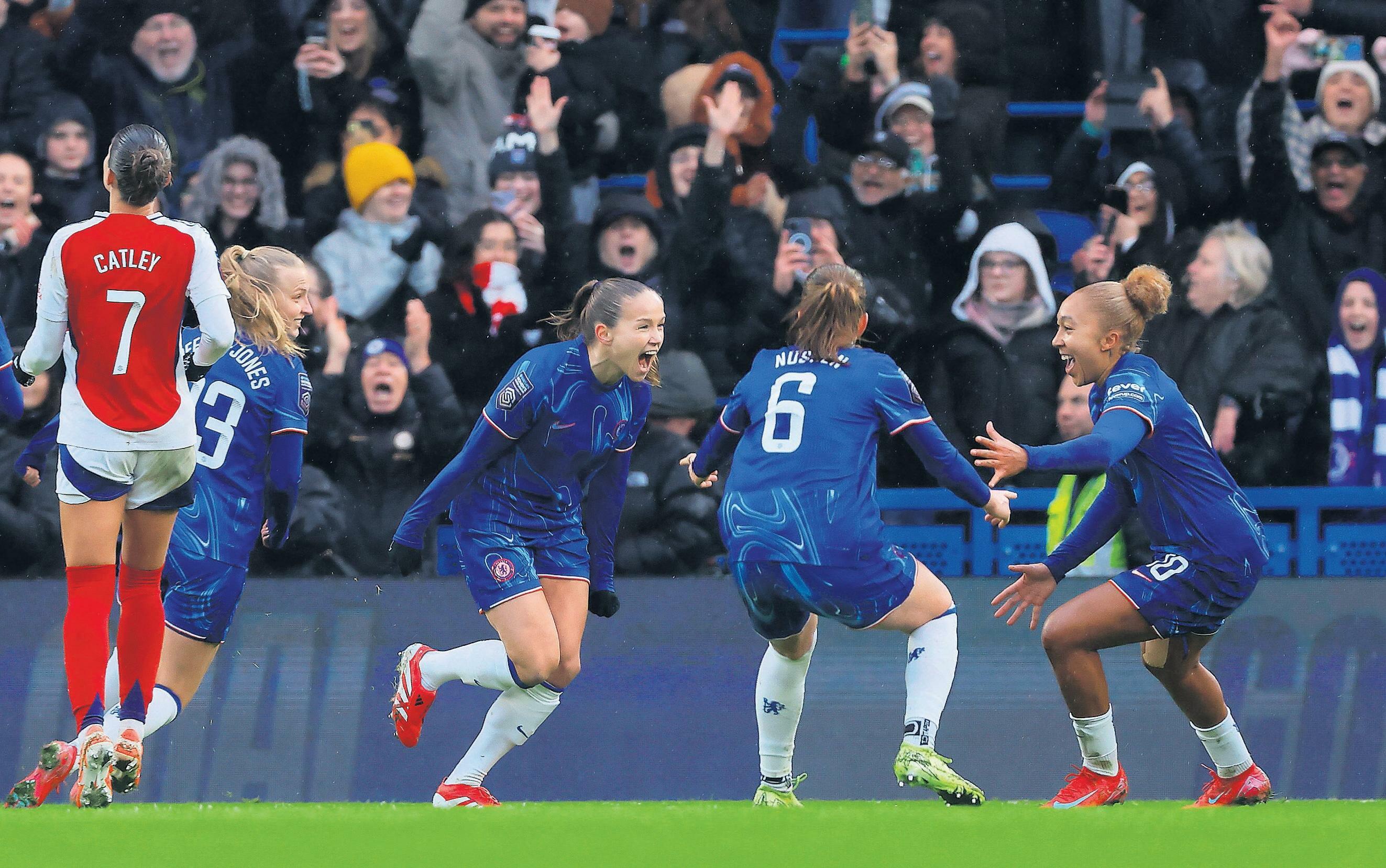 Imperious Chelsea eyeing quadruple after derby delight