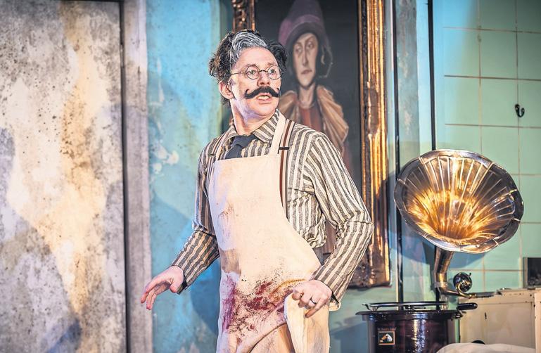 Stage review A spine-chilling wheeze that's destined to linger