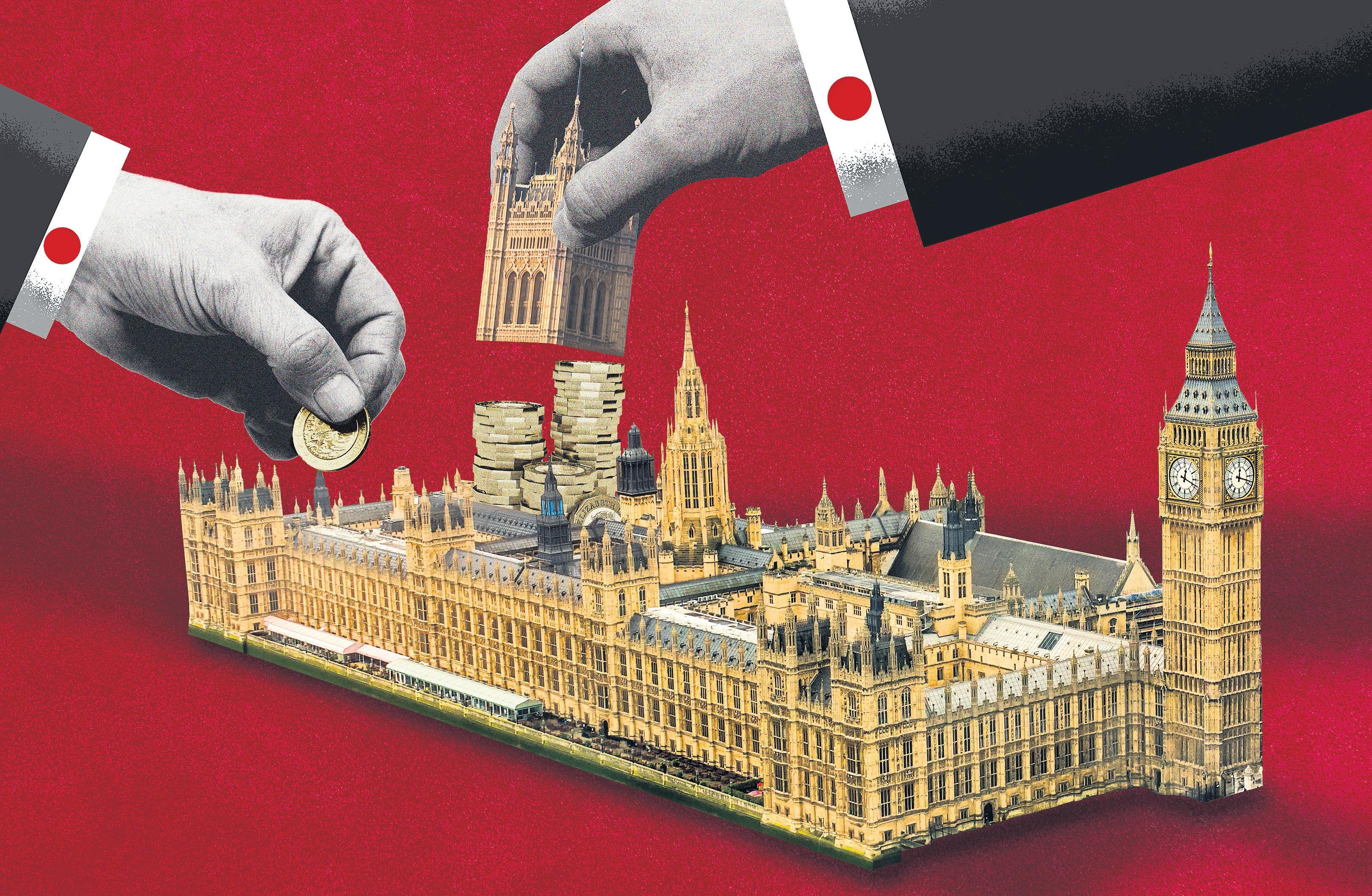 Revealed How members of the Lords benefit from commercial interests