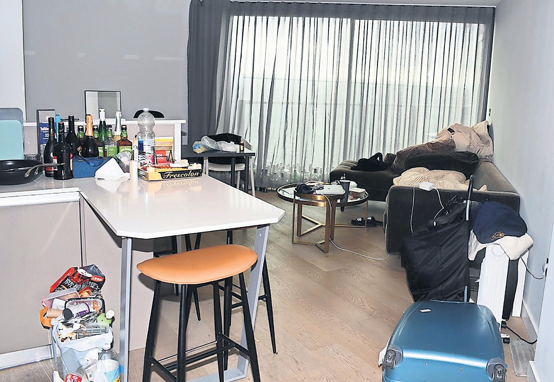 Crime scene Cameras and drugs found in digital house of horrors