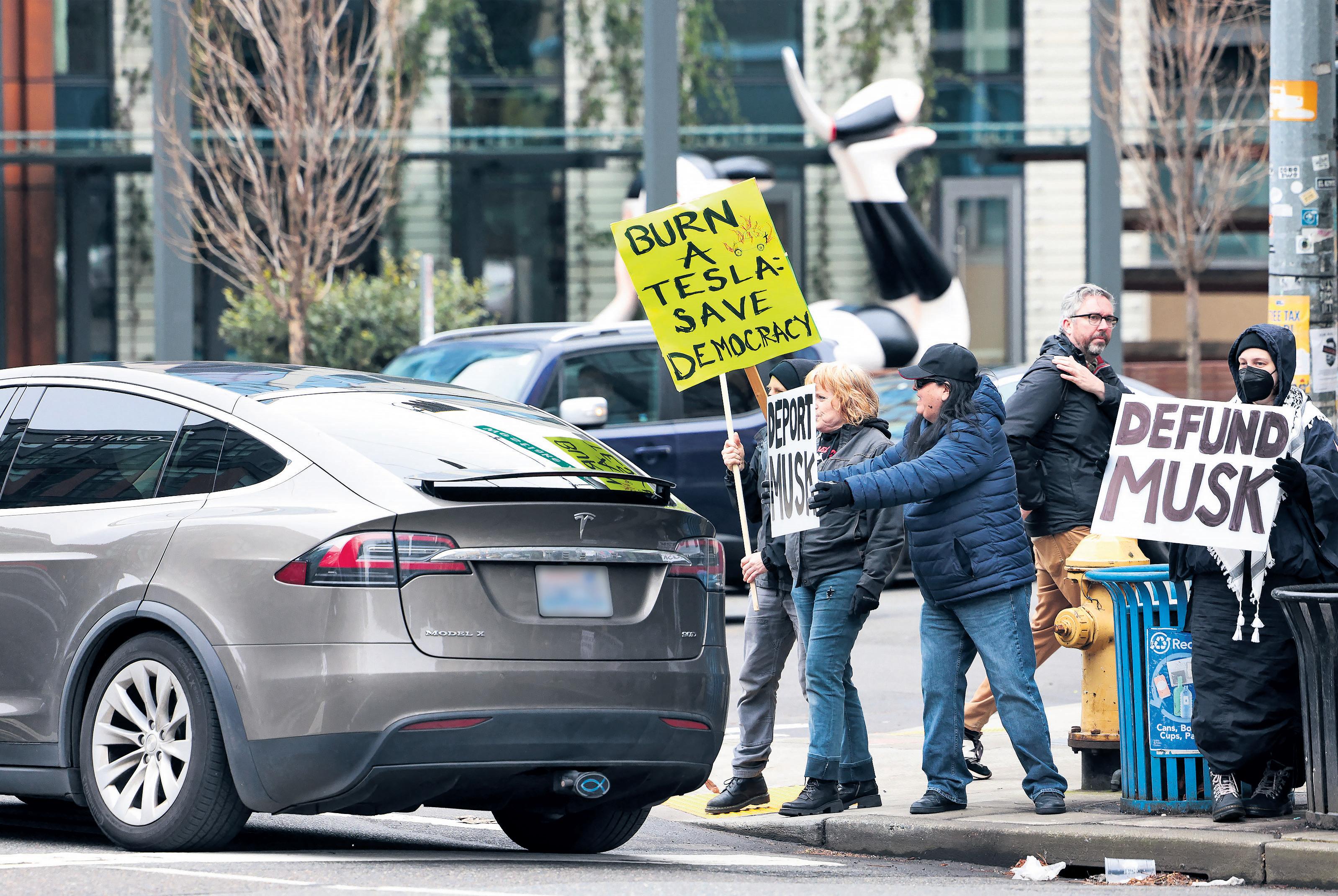 How toxic is Tesla? Brand's reputation at risk with rise of anti-Musk protests