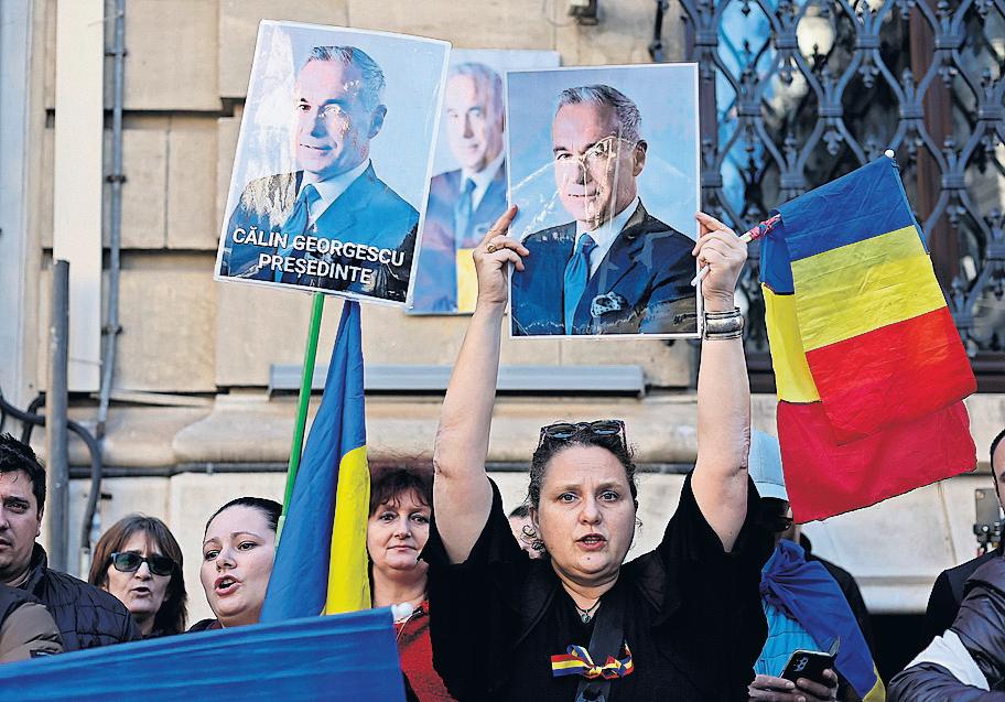 Georgescu is barred from Romania's new election