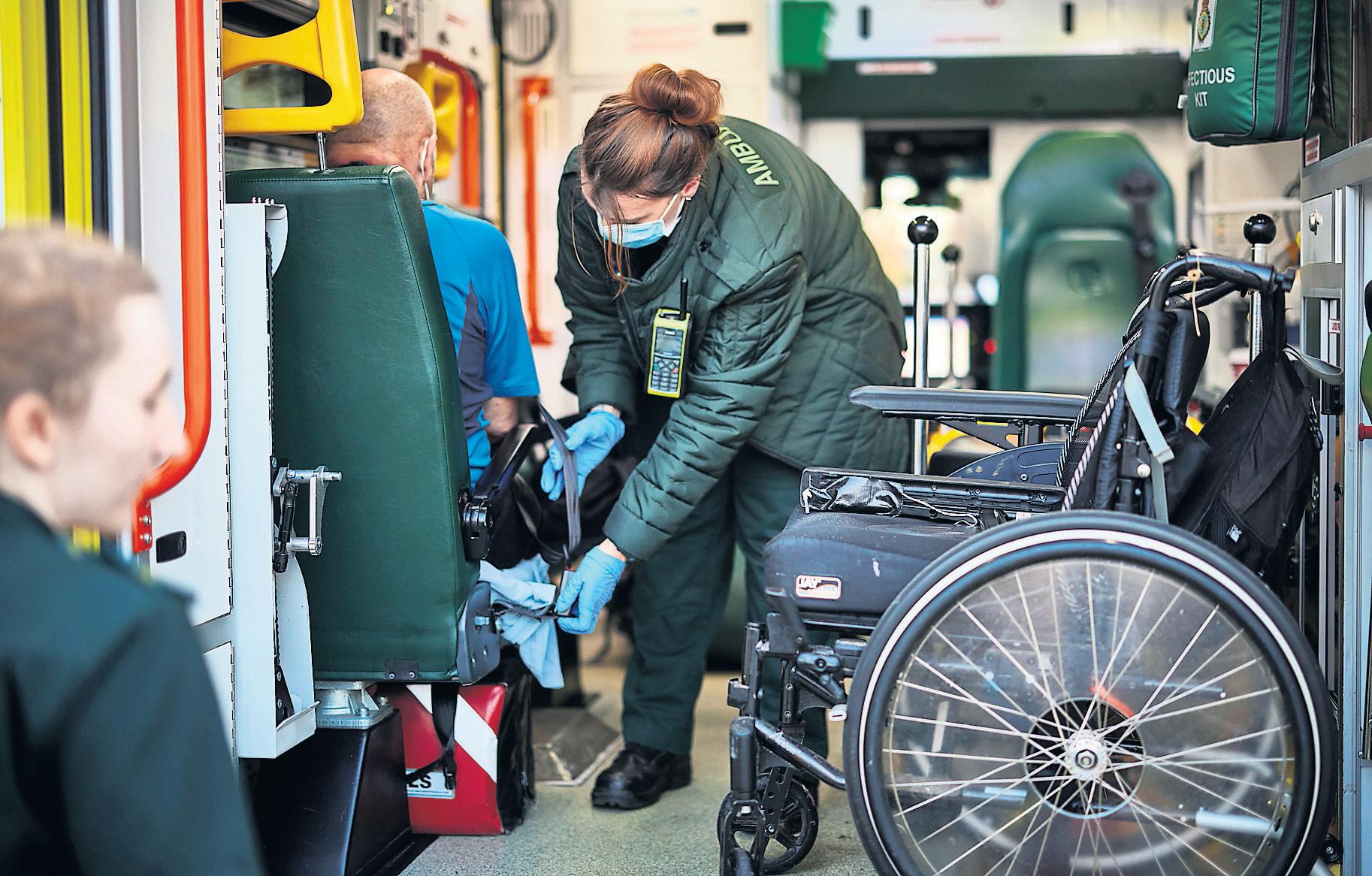 Ambulance crews trial finger-prick test that can identify deadly form of stroke