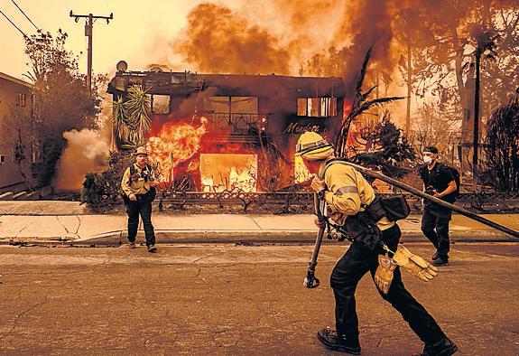 Lloyd's of London suffers $2.3bn hit from Los Angeles wildfires as profits fall 10%