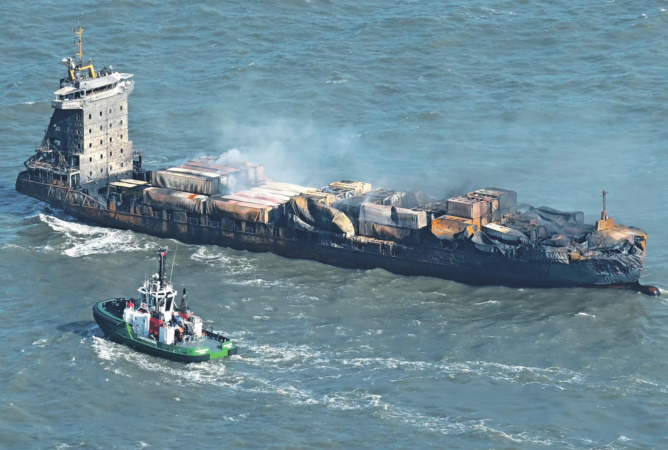 North Sea crash: ship's master held as search for missing man is called off
