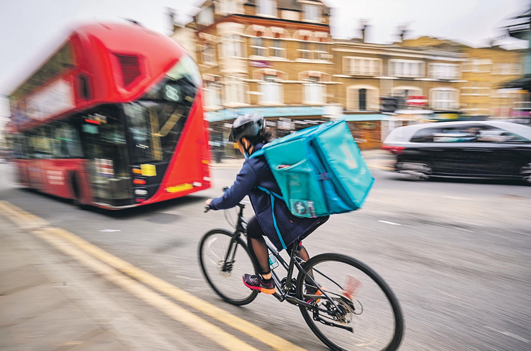Deliveroo's bumpy ride pays off as it makes money for first time