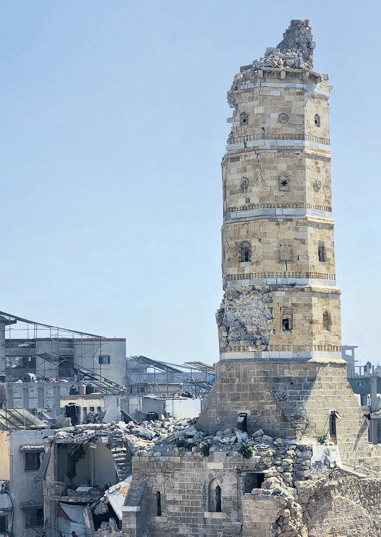 Gaza's ruins Custodians vow to rebuild the historic treasures damaged by war