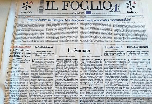 AI-generated newspaper said to be first in the world published