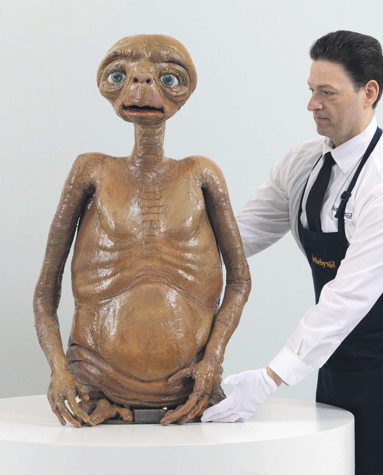ET phone... Sotheby's? Model is among sci-fi treasures in auction
