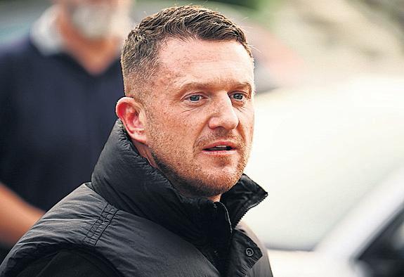 Tommy Robinson fails to win review of his prison segregation