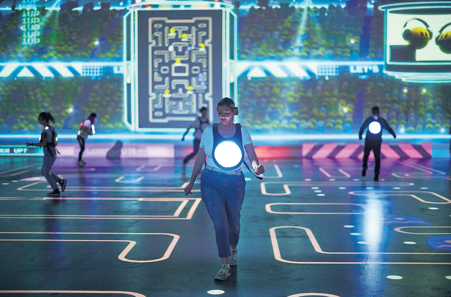 'I am a small yellow chomping machine' Manchester's giant Pac-Man joins boom in live experiences