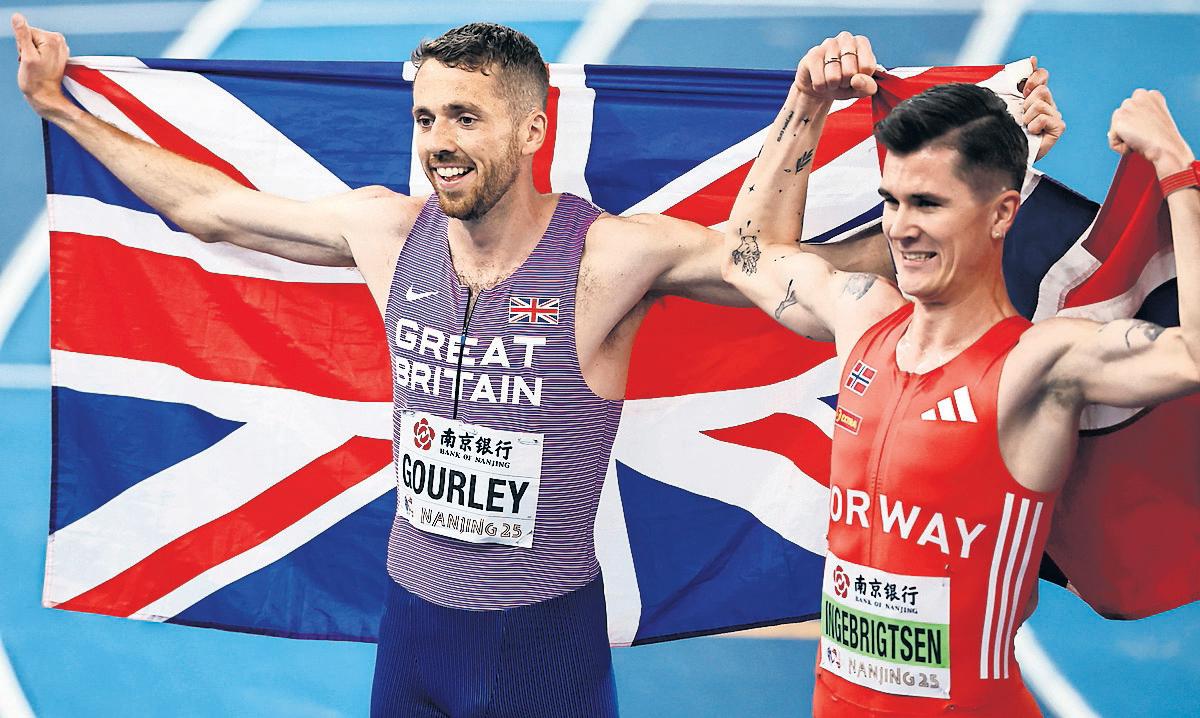 Ingebrigtsen seals double gold with silver lining for Gourley