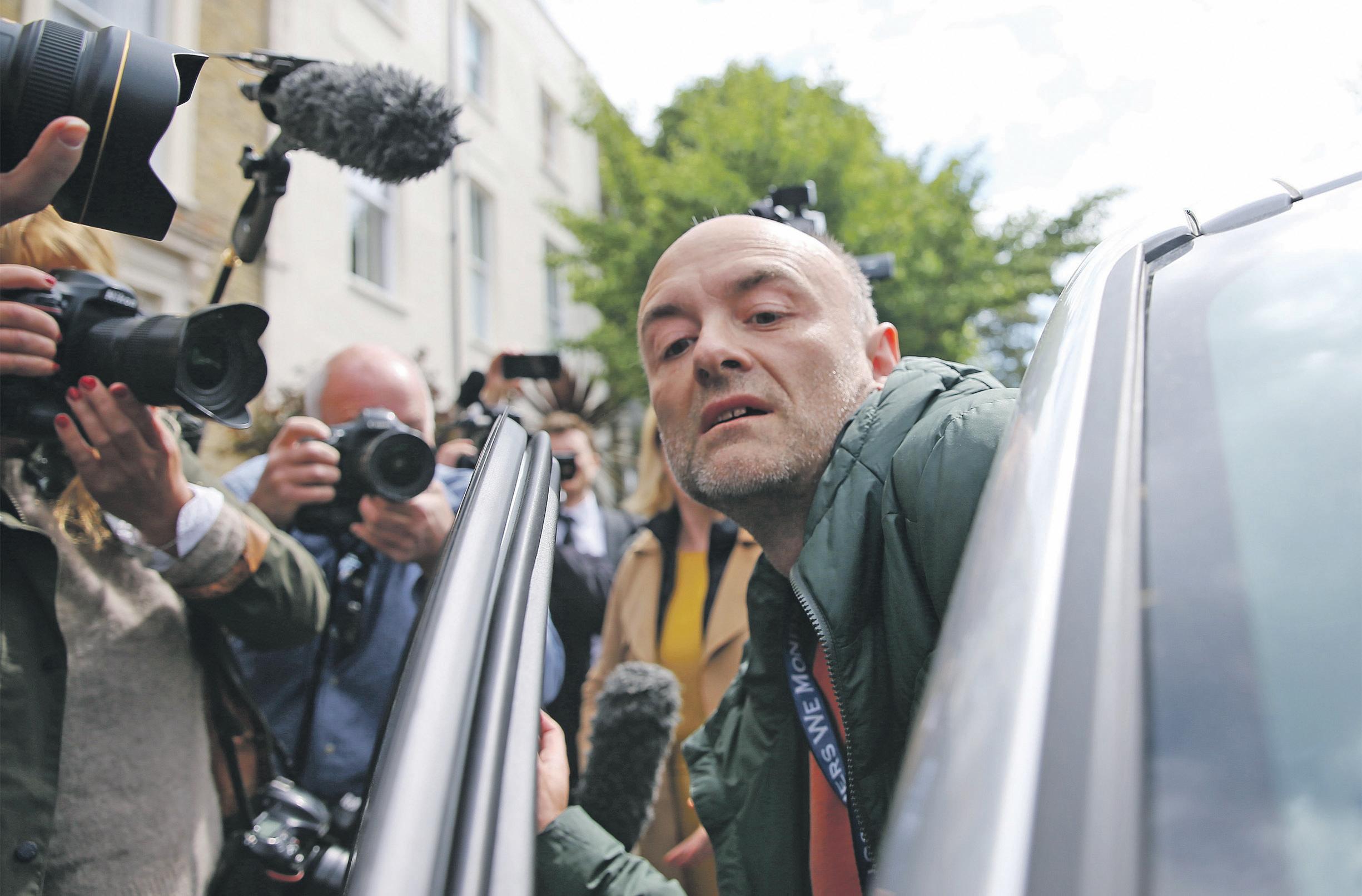 Back in the thick of it? Cummings and the 'friendly chat' with Brexit foe Farage