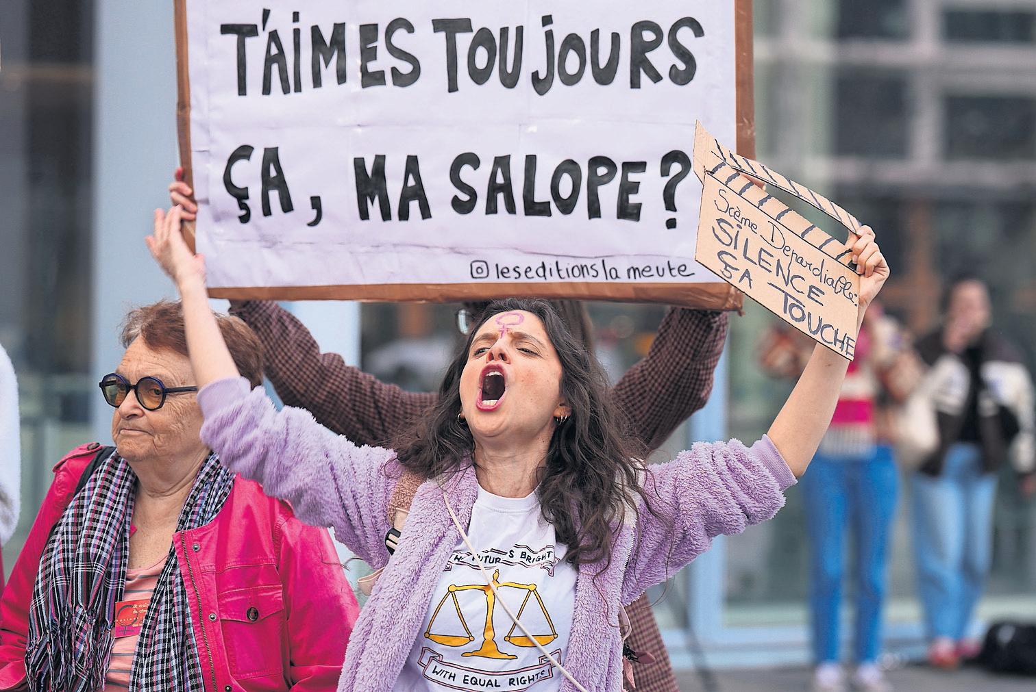 Depardieu arrives at Paris court for trial on charges of sexual assault