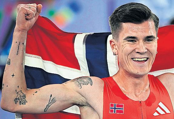 Norwegian athlete's father pleads not guilty in abuse trial