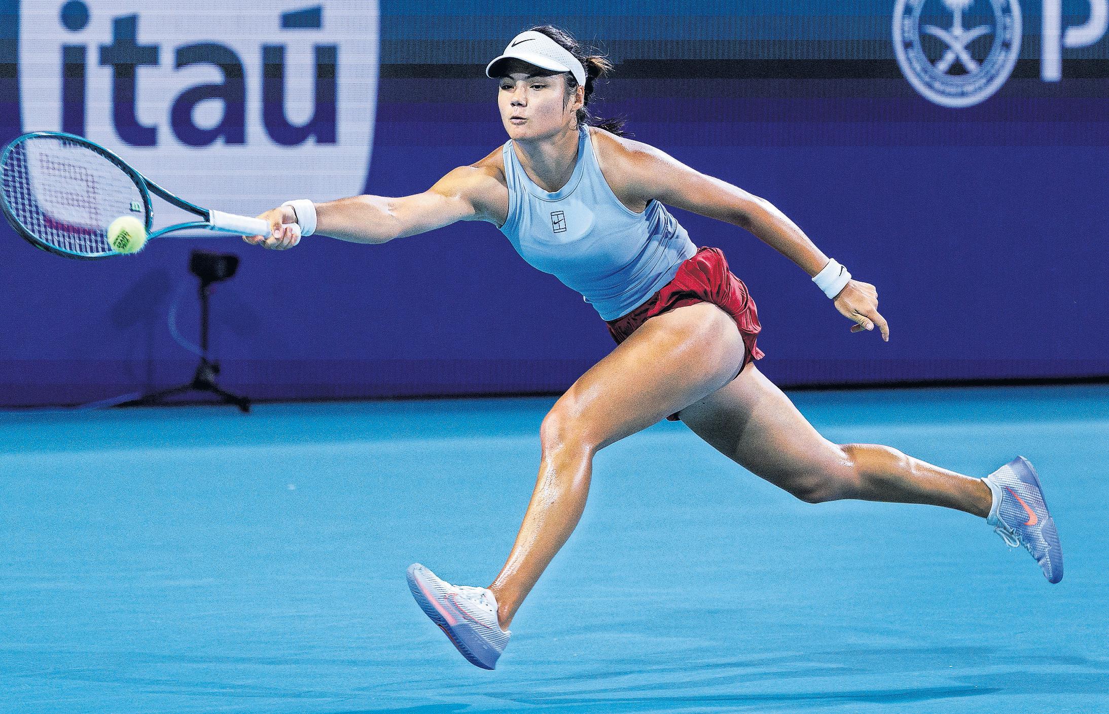 Miami vibes suit Raducanu as joy found on and off court