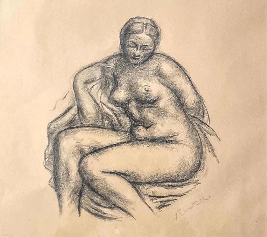 Drawing bought at US auction for $12 thought to be a Renoir