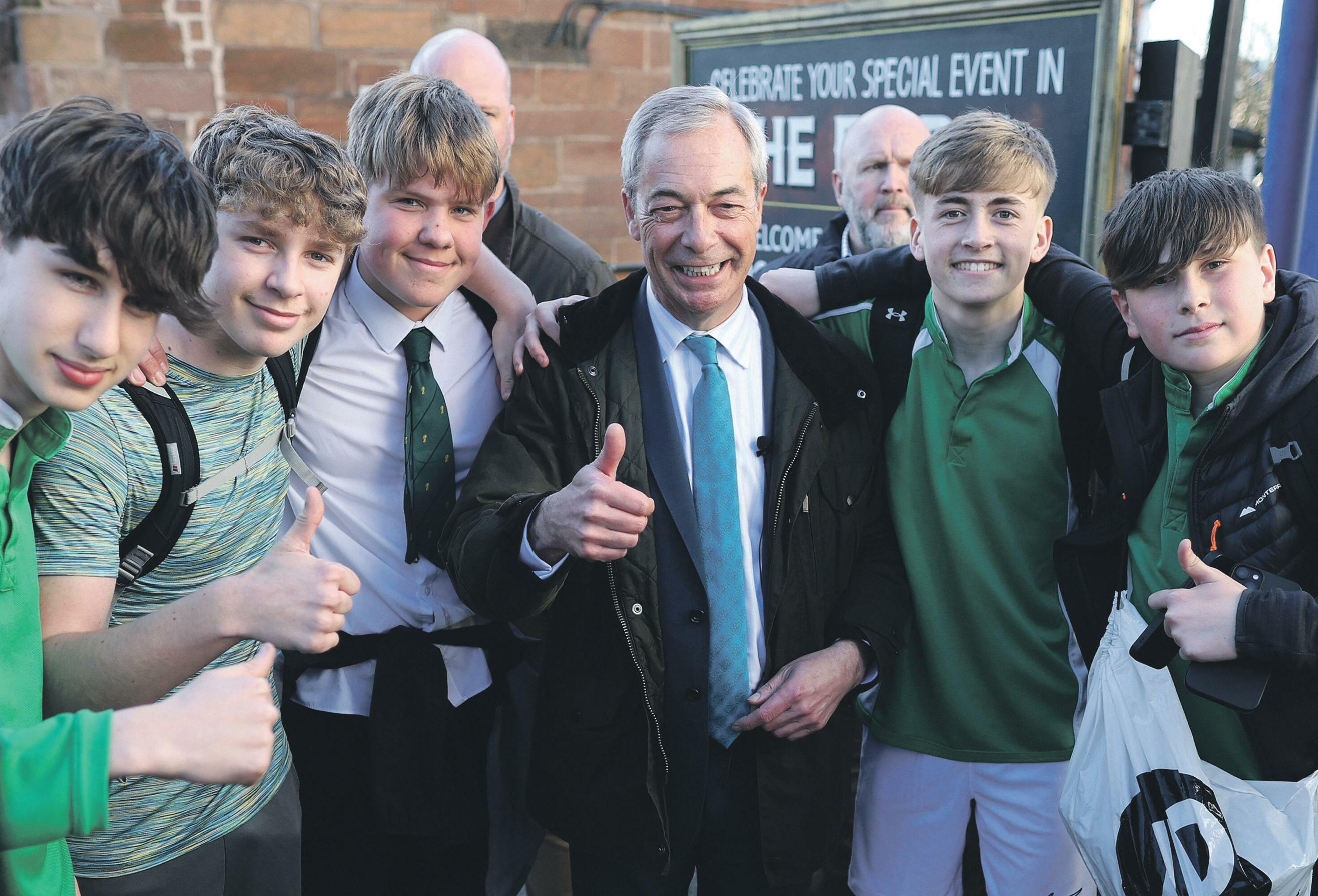 Time for some scrutiny: Labour ads target Farage over remarks about NHS