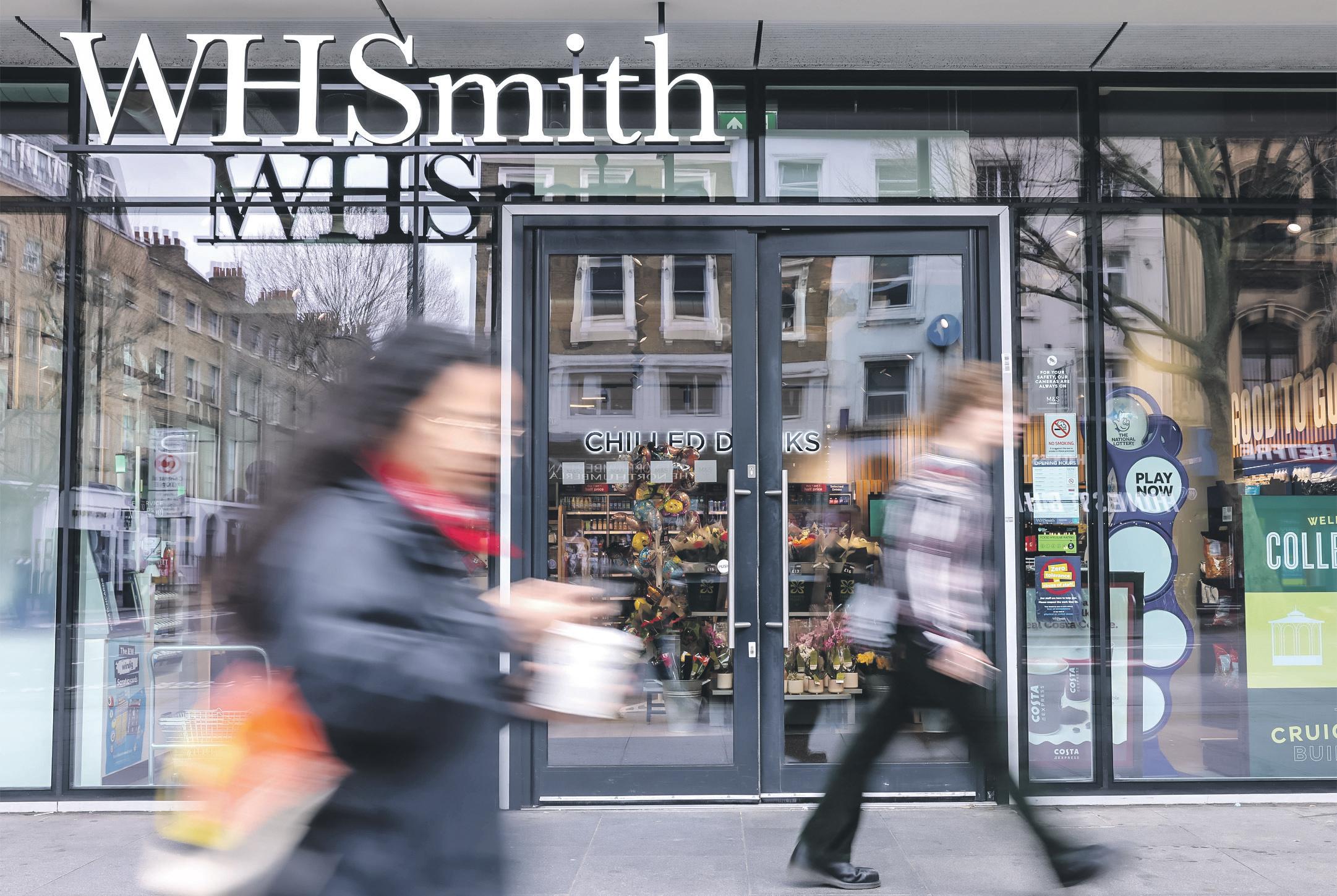 WH Smith high street stores sold for £76m and rebranded as TGJones